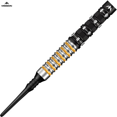 Mission Darts Soft Darts James Hurrell V2 Hillbilly 95% Tungsten Softtip Darts Softdart 20 g
