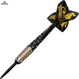 Mission Darts Steel Darts James Hurrell V2 Hillbilly 95% Tungsten Steeltip Darts Steeldart 24 g