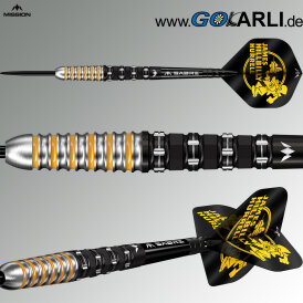 Mission Darts Steel Darts James Hurrell V2 Hillbilly 95% Tungsten Steeltip Darts Steeldart 24 g