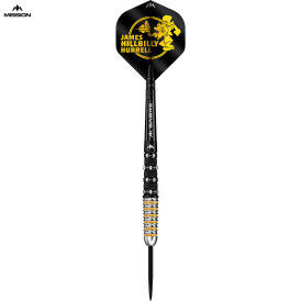 Mission Darts Steel Darts James Hurrell V2 Hillbilly 95% Tungsten Steeltip Darts Steeldart 26 g