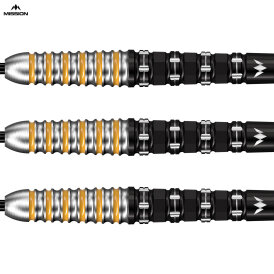 Mission Darts Steel Darts James Hurrell V2 Hillbilly 95% Tungsten Steeltip Darts Steeldart 26 g