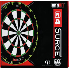 one80 Dart Gladiator 4 G4 Surge Bristle Dart Board Dartboard Turnierboard Dartscheibe