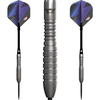 BULLS NL Steel Darts Lightning Blue 80% Tungsten Steeltip Darts Steeldart