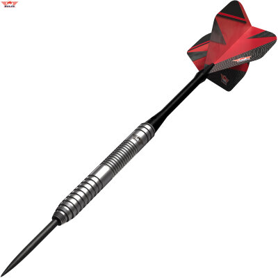 BULLS NL Steel Darts Lightning Red 80% Tungsten Steeltip Darts Steeldart