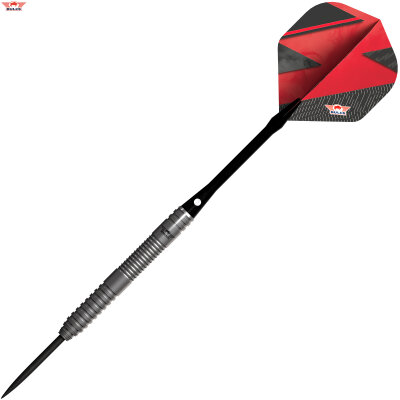 BULLS NL Steel Darts Lightning Red 80% Tungsten Steeltip Darts Steeldart