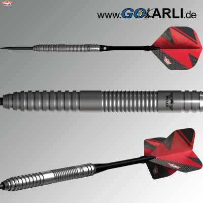 BULLS NL Steel Darts Lightning Red 80% Tungsten Steeltip Darts Steeldart