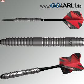 BULLS NL Steel Darts Lightning Red 80% Tungsten Steeltip Darts Steeldart