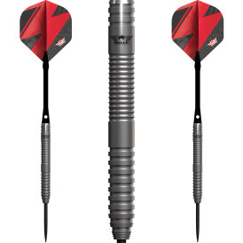 BULLS NL Steel Darts Lightning Red 80% Tungsten Steeltip Darts Steeldart 21 g