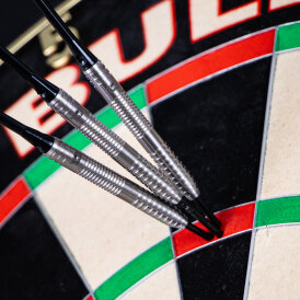 BULLS NL Steel Darts Lightning Red 80% Tungsten Steeltip Darts Steeldart 25 g
