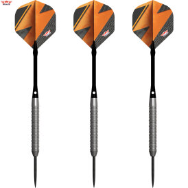BULLS NL Steel Darts Lightning Orange 80% Tungsten Steeltip Darts Steeldart 21 g