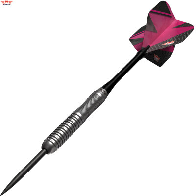 BULLS NL Steel Darts Lightning Pink 80% Tungsten Steeltip Darts Steeldart
