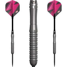 BULLS NL Steel Darts Lightning Pink 80% Tungsten Steeltip Darts Steeldart 22 g