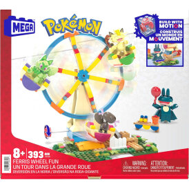 Pokémon Riesenrad-Spaß MEGA-Bausatz mit 393...