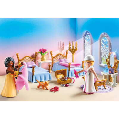 Playmobil Princess Schlafzimmer Schlafsaal und vielem weiteren Zubeh�r 70453