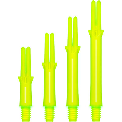 L-Style Dart L-Shaft Locked Straight Dart Shaft 2BA Dartshaft Neon Gelb IM Intermediate
