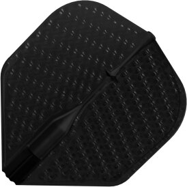 L-Style Dart Flights L1EZ Dimple Standard Dartflights Schwarz