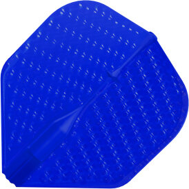 L-Style Dart Flights L1EZ Dimple Standard Dartflights Blau