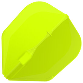 L-Style Champagne Dart Flights EZ L3 Standard Neon Gelb