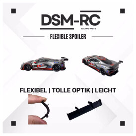 DSM - RC Flexibler Slotcar Spoiler Corvette C8.R kompatibel zu Carrera Digital 132 - Evolution