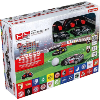 Carrera RC 2,4GHz Fu�ball Set Modell Bundesliga Komplett Set