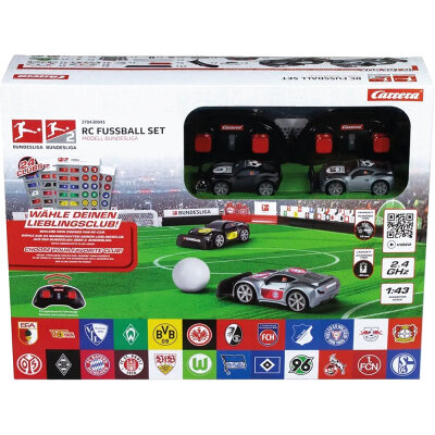 Carrera RC 2,4GHz Fu�ball Set Modell Bundesliga Komplett Set