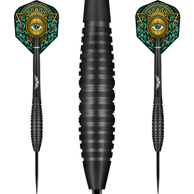 Shot Steel Darts Zen Kensho 90% Tungsten Steeltip Darts Steeldart 25 g