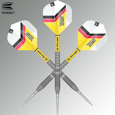 Target Steel Darts SWISS Point Gabriel Clemens Gen 2 Generation 2 90% Tungsten German Giant Steeltip Darts Steeldart 23 g / Verpackung besch�digt