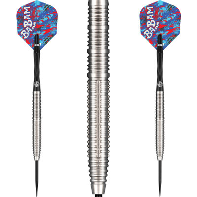 Shot Steel Darts Pro Series Bradley Brooks G2 BamBam 90% Tungsten Steeltip Darts Steeldart  23 g