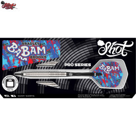 Shot Steel Darts Pro Series Bradley Brooks G2 BamBam 90% Tungsten Steeltip Darts Steeldart  23 g
