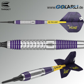 Target Soft Darts Luke Littler The Nuke Brass komplett Dartset Softtip Dart Softdart 19 g / Verpackung beschädigt