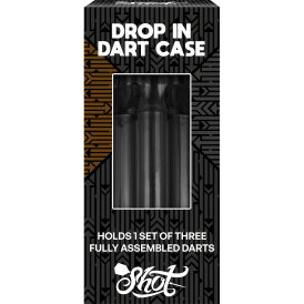 Shot Dart Drop in Dartcase Darttasche Dartbox Wallet Schwarz