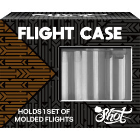 Shot Dart Flight Case Flight-Box Wallet Klar