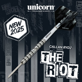 Unicorn Steel Darts Callan Rydz The Riot Phase 2 P2 90% Tungsten Steeltip Dart Steeldart 24 g