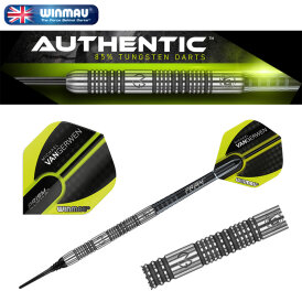 Winmau Soft Darts MvG Michael van Gerwen Authentic 85% Tungsten Softtip Dart Softdart 20 g / ohne Originalverpackung
