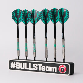 BULL´s Darts Darthalter Dartständer 2 Set Eckig Schwarz