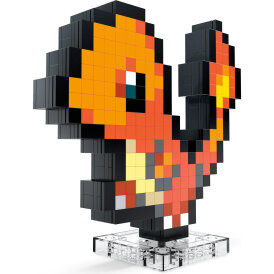 Pokémon Charmander Salameche Glumanda MEGA-Bausatz Pixel Art mit 349 Teilen Mattel HTH76