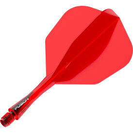 Winmau Dart Fusion Flight- Schaftsystem Nr.6 S Kurz Rot