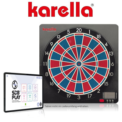 Karella Dart Dartautomat CB-Smart Elektronik Dartboard Turnierausf�hrung Elektronische Dartscheibe / bespielt