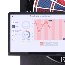 "Leicht bespielt" - Karella Dart Dartautomat CB-Smart Elektronik Dartboard Turnierausführung Elektronische Dartscheibe