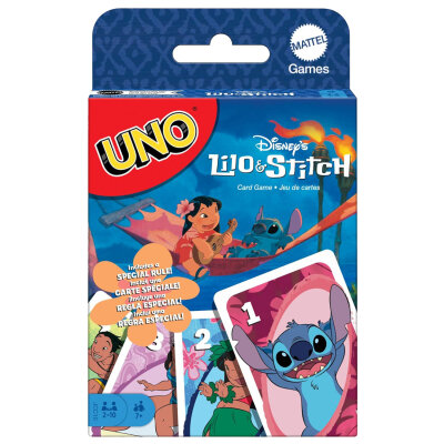 Mattel UNO Lilo und Stitch Kartenspiel MATTEL Games JCC10 / Verpackung besch�digt