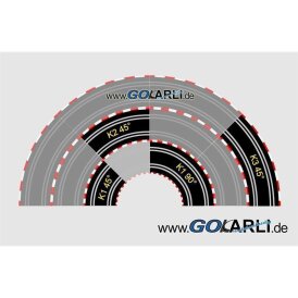 Carrera GO!!! / GO!!! Plus / Digital 143 Kurve 1 / 90° 61603 Schienen Erweiterung / B-Ware