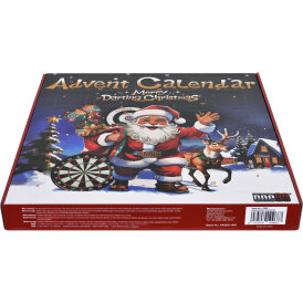 ONE80 Dart Adventskalender 2025 Weihnachten - Geschenkset für Dartspieler | 24 Tage Überraschungen rund um Darts