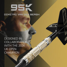 Target Soft Darts Dimitri van den Bergh 95K 95% Tungsten Softtip Softdart 19 g
