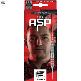 Target Steel Darts Nathan Aspinall The Asp Brass komplett Dartset Steeltip Darts Steeldart 22 g