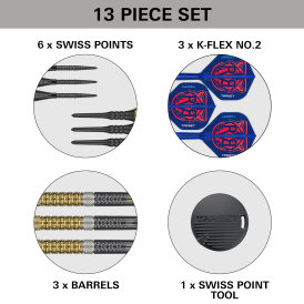 Target Soft Darts Raymond van Barneveld RVB GEN 6 Generation 6 95% Tungsten Softtip Dart Softdart 20 g