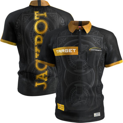 Target Darts Adrian Lewis Jackpot Matchshirt Dart Shirt Dartshirt Trikot Design 2025 Größe L