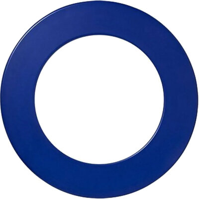 one80 Dart Surround Dartboard Polyurethan plain unbedruckt einteilig Blau