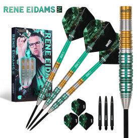 one80 Steel Dart Rene Eidams 90% Tungsten V4 Generation 4 Steeltip Dart Steeldart