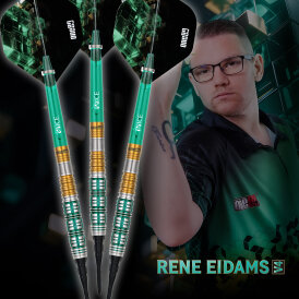 one80 Soft Dart Rene Eidams 90% Tungsten V4 Generation 4 Softtip Dart Softdart 18 g