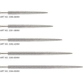 one80 Dart Steel Tip Long Taper Point Wechselspitzen Sand Coated Silber 38 mm